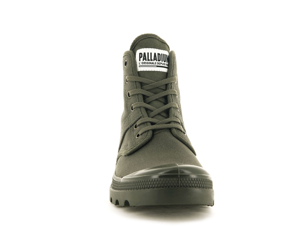 Botas Palladium PALLABROUSSE Hombre Verde Oliva | Costa Rica-06573